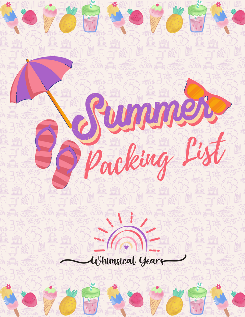 Summer Packing List!