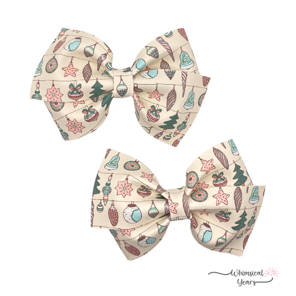 Nude Trees Vegan Leather Bow