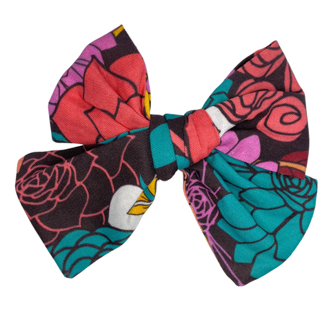 Veggie floral 2024 baby bling bow
