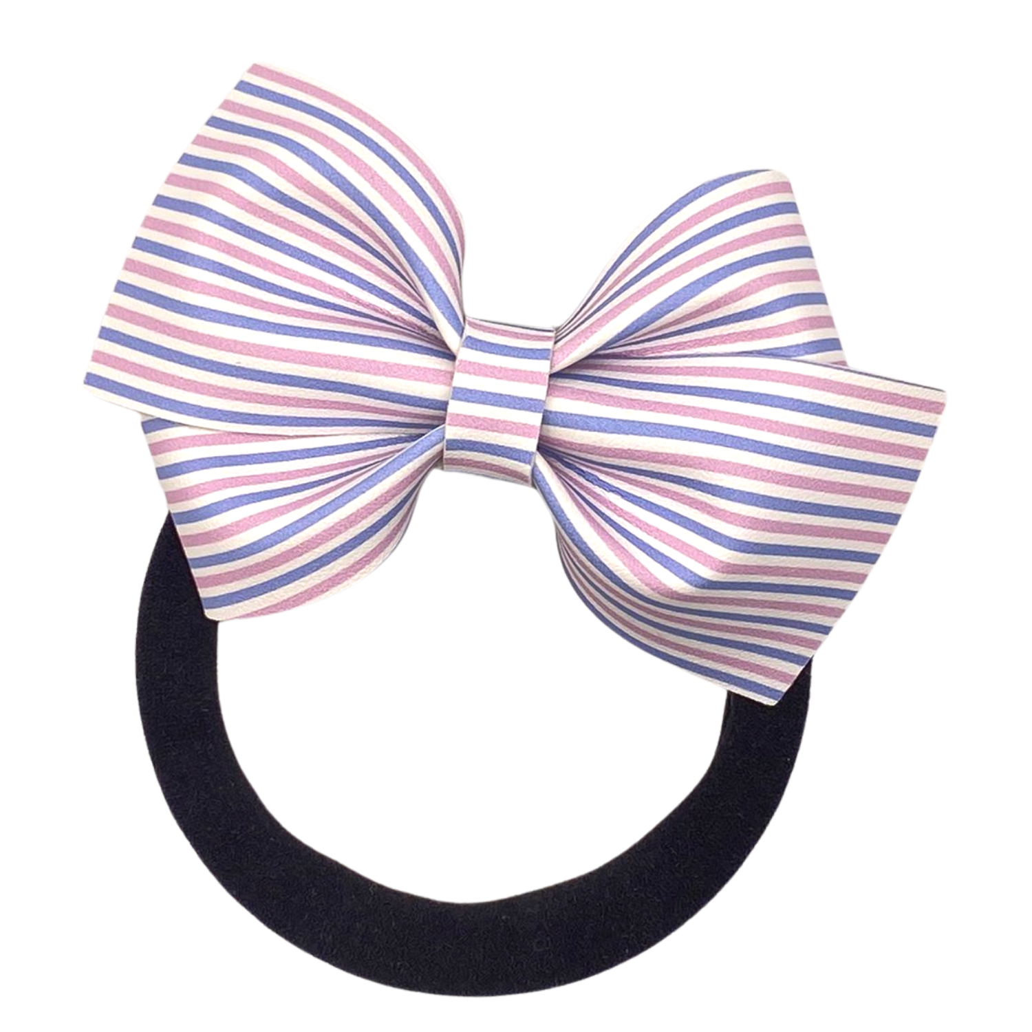 Hospital Newborn Bow Vegan Leather Bow