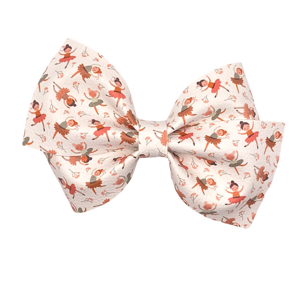 Ballerinas Vegan Leather Bow