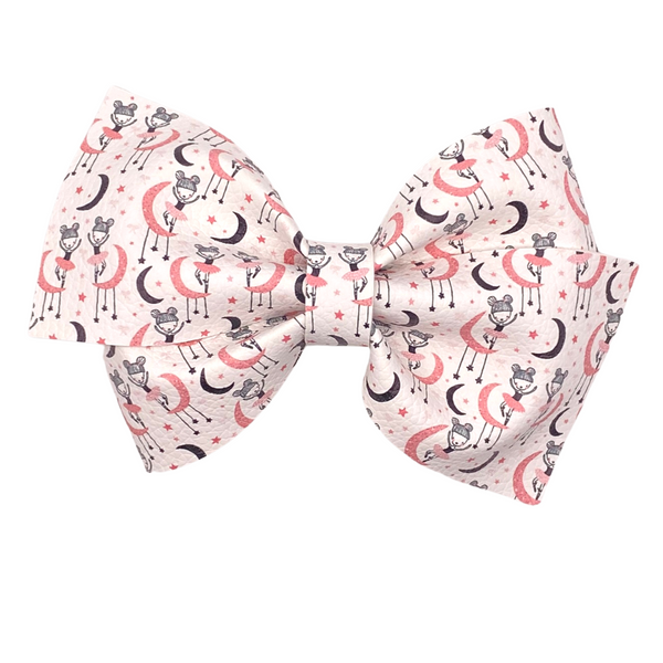 Moon Ballerinas Vegan Leather Bow