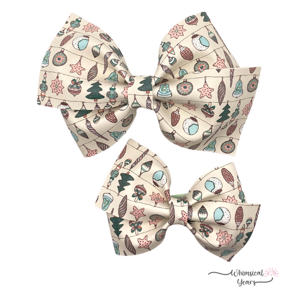 Nude Trees Vegan Leather Bow