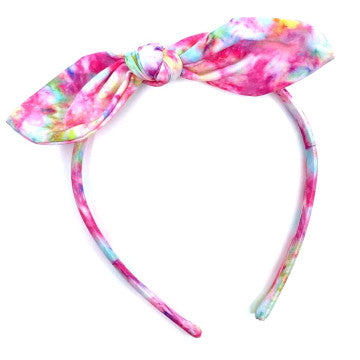 Pink Tie Dye Headband