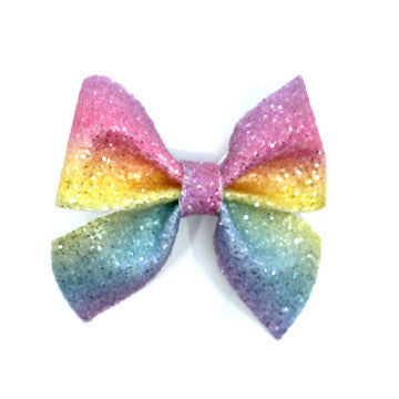 Ombre Glitter Bow