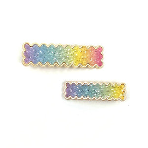 Ombre Glitter Mommy and Me Clips