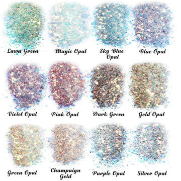 Full Glitter Resin Clips