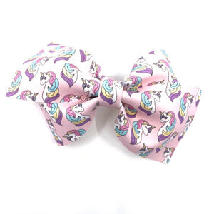 Unicorn Vegan Leather Bow